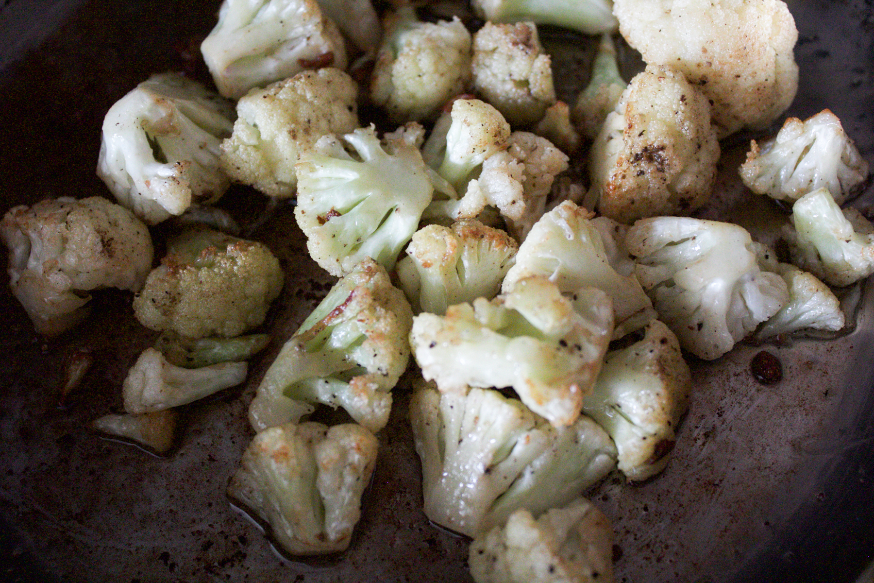 fried cauliflower