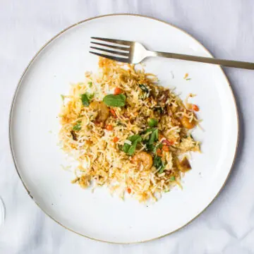 prawn biryani