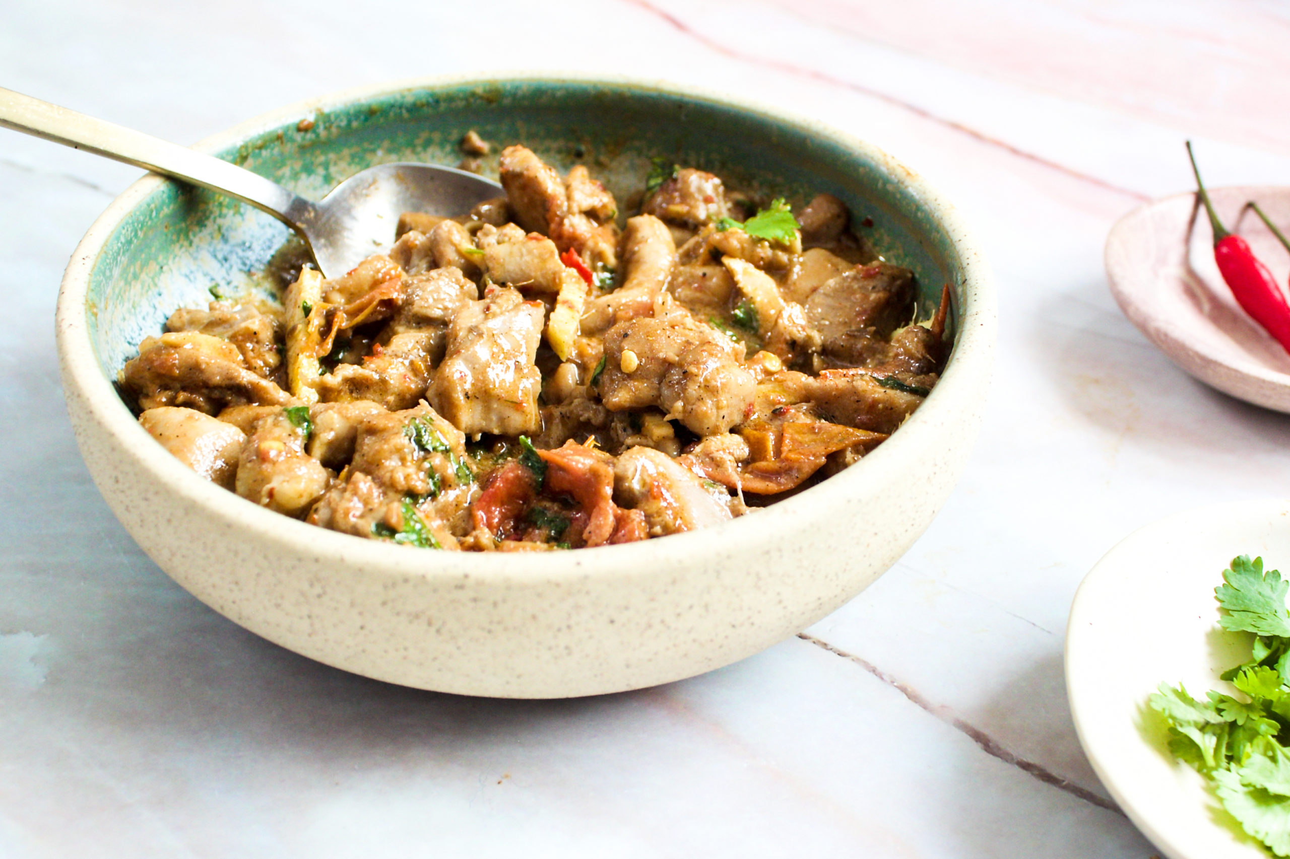 chicken karahi angle