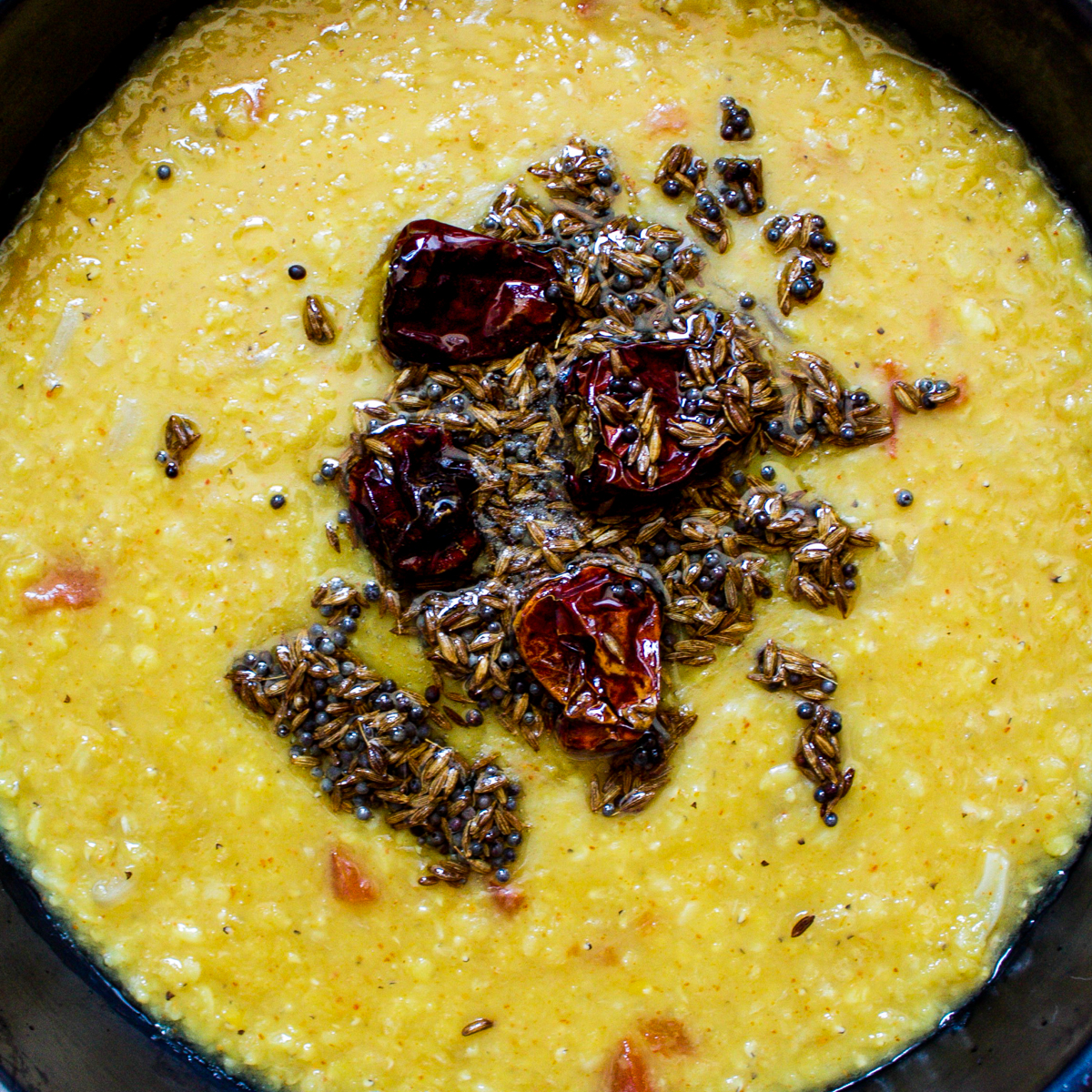 close up of daal