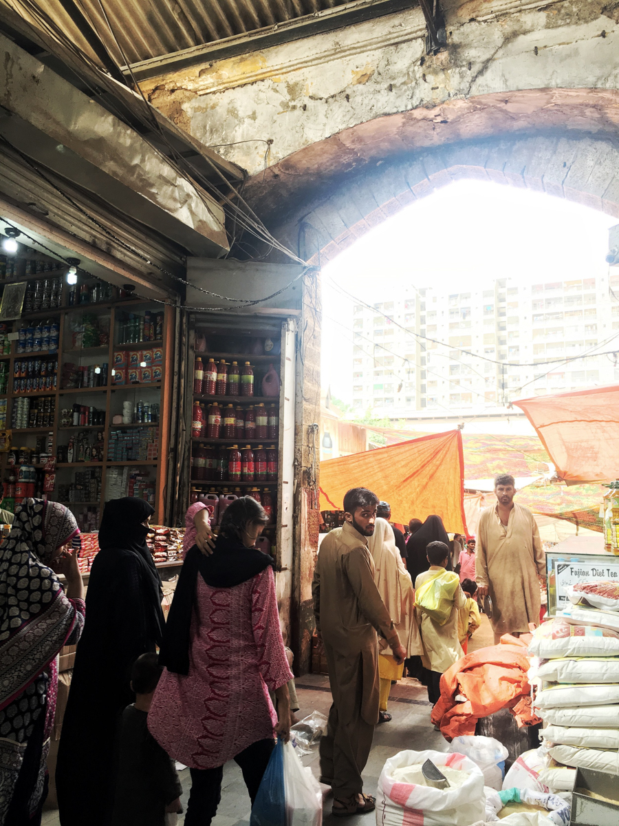 Shot of Empress Market