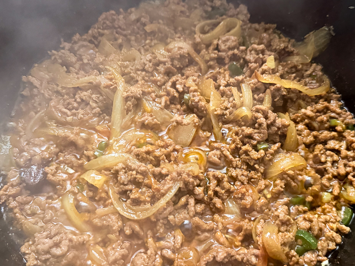 add water to keema 