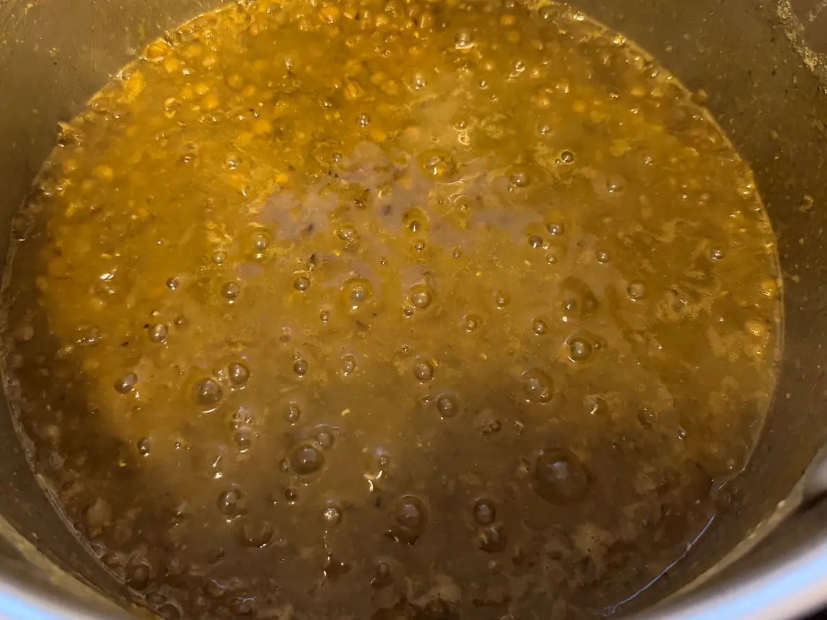 desired consistency of the dal