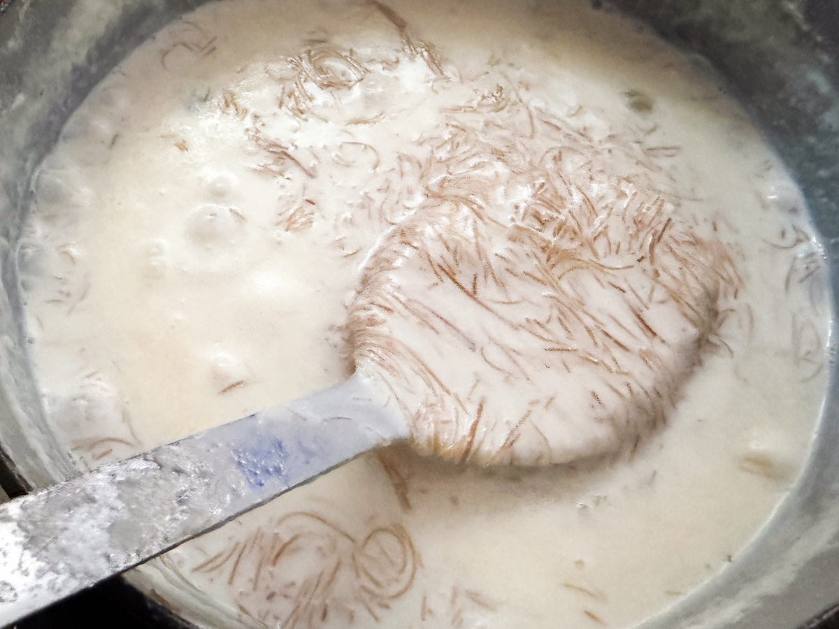 Desired consistency of the seviyan